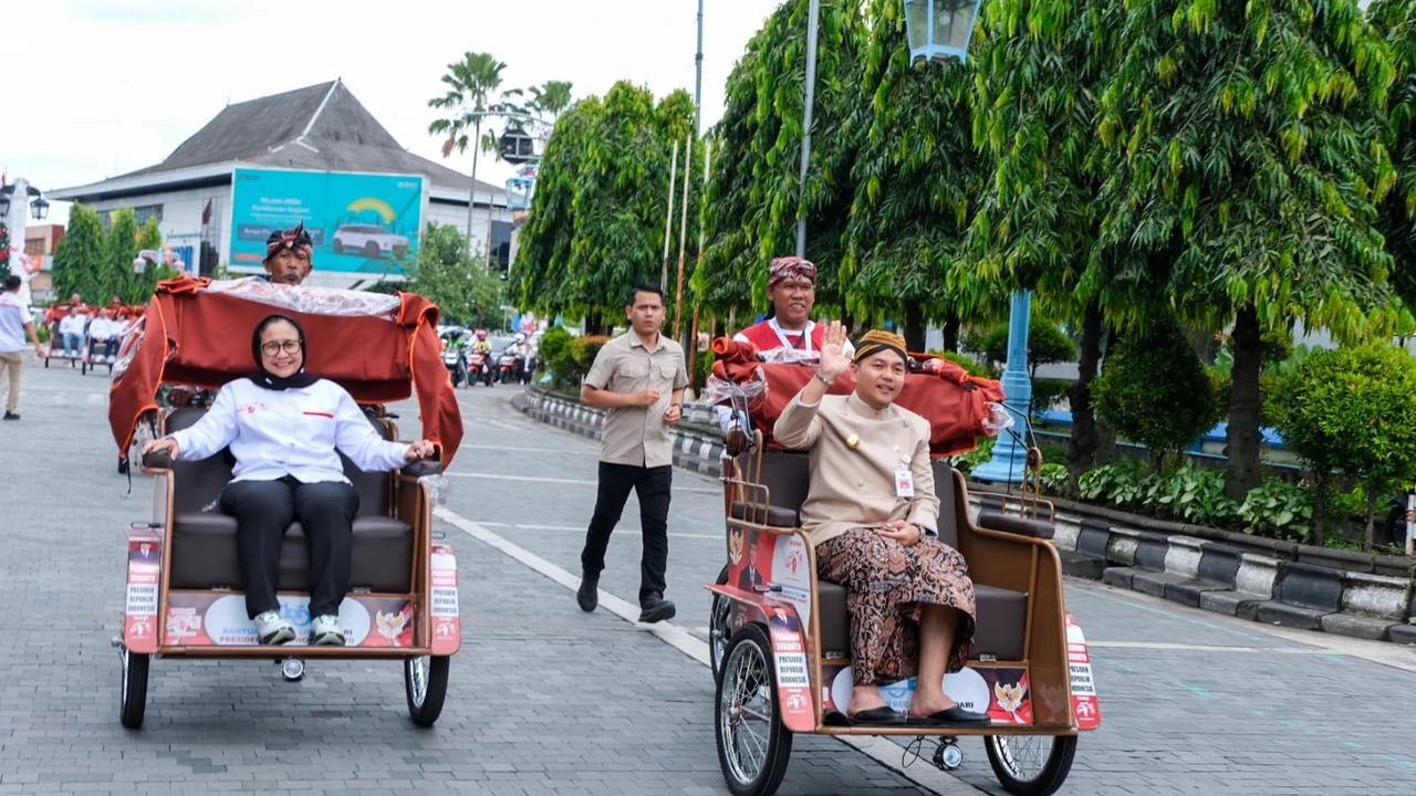70.000 Becak Listrik Siap Disalurkan