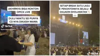 Momen Opick Ajak Penonton Sholawat Berjamaah di Festival Musik Ini Curi Perhatian (Sumber: TikTok/@pandaxxpandaxx)