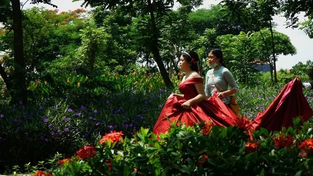 Keindahan Taman Harmoni Surabaya (sumber: humas.surabaya)