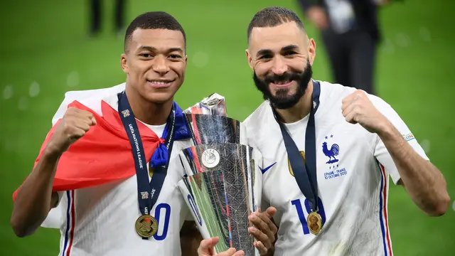 Striker Timnas Prancis, Karim Benzema.
