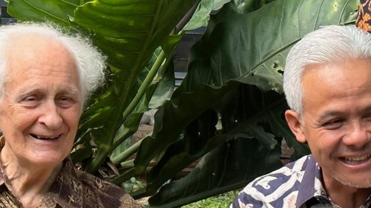 Ganjar Temui Romo Magnis Suseno, Bahas Pentingnya Sikap Kenegarawanan