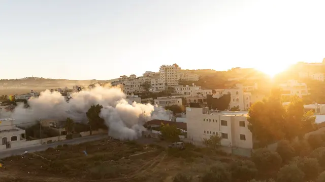Rumah Warga AS di Palestina Diledakan Tentara Israel
