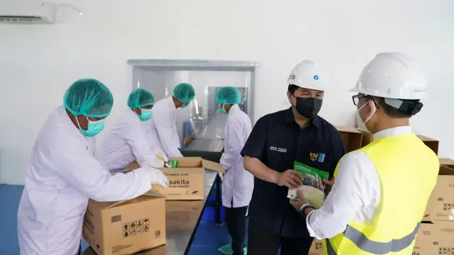 Menteri BUMN Erick Thohir melakukan kunjungan kerja ke Banyuwangi, Jawa Timur, Minggu (19/9/2021). (Dok Kementerian BUMN)