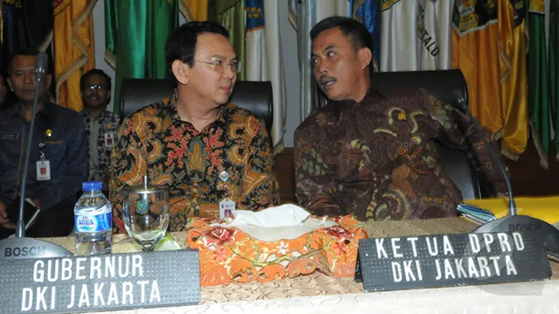 Bahas RAPBD 2015, Ahok dan Ketua DPRD DKI Bertemu