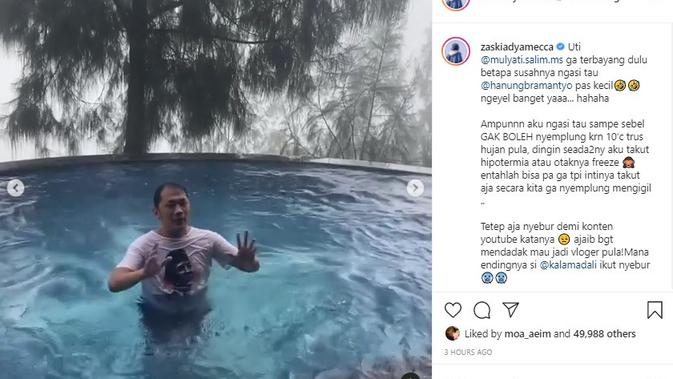 Hanung Bramantyo (Foto: Instagram/@zaskiaadyamecca)