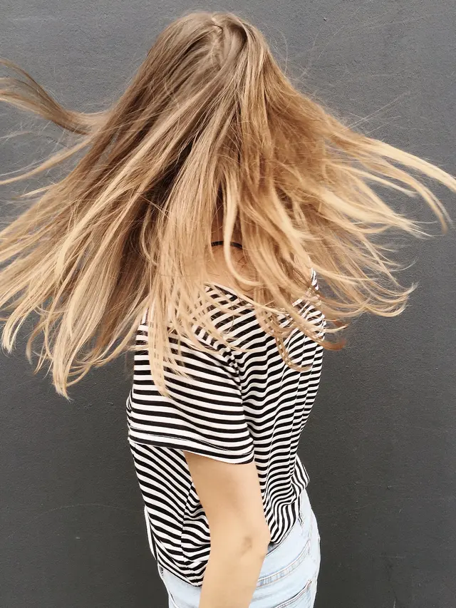 ilustrasi rambut sehat/pexels