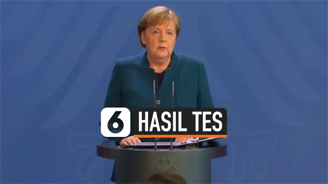 VIDEO: Angela Merkel Negatif Virus Corona Usai Jalani Tes Pertama