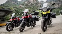 Suzuki V-Strom 250 tersedia dalam dua varian, ABS dan non-ABS. (Motorbeam)