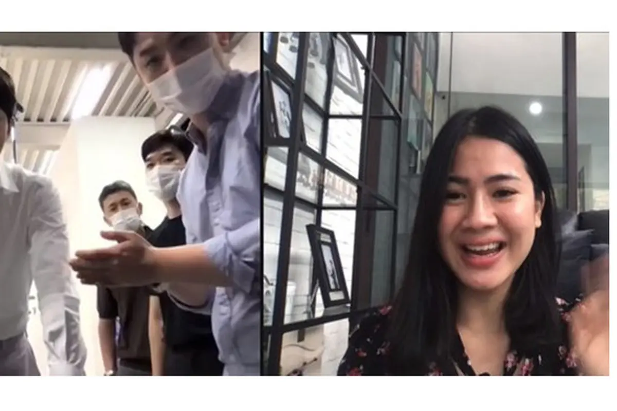 Ngidamnya Terpenuhi, Ini 6 Momen Felicya Angelista Video Call Bareng Song Joong Ki