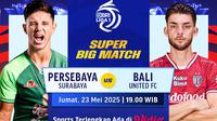 Persebaya vs Bali United BRI Liga 1 2024/25 (Sumber: Dok. Vidio)
