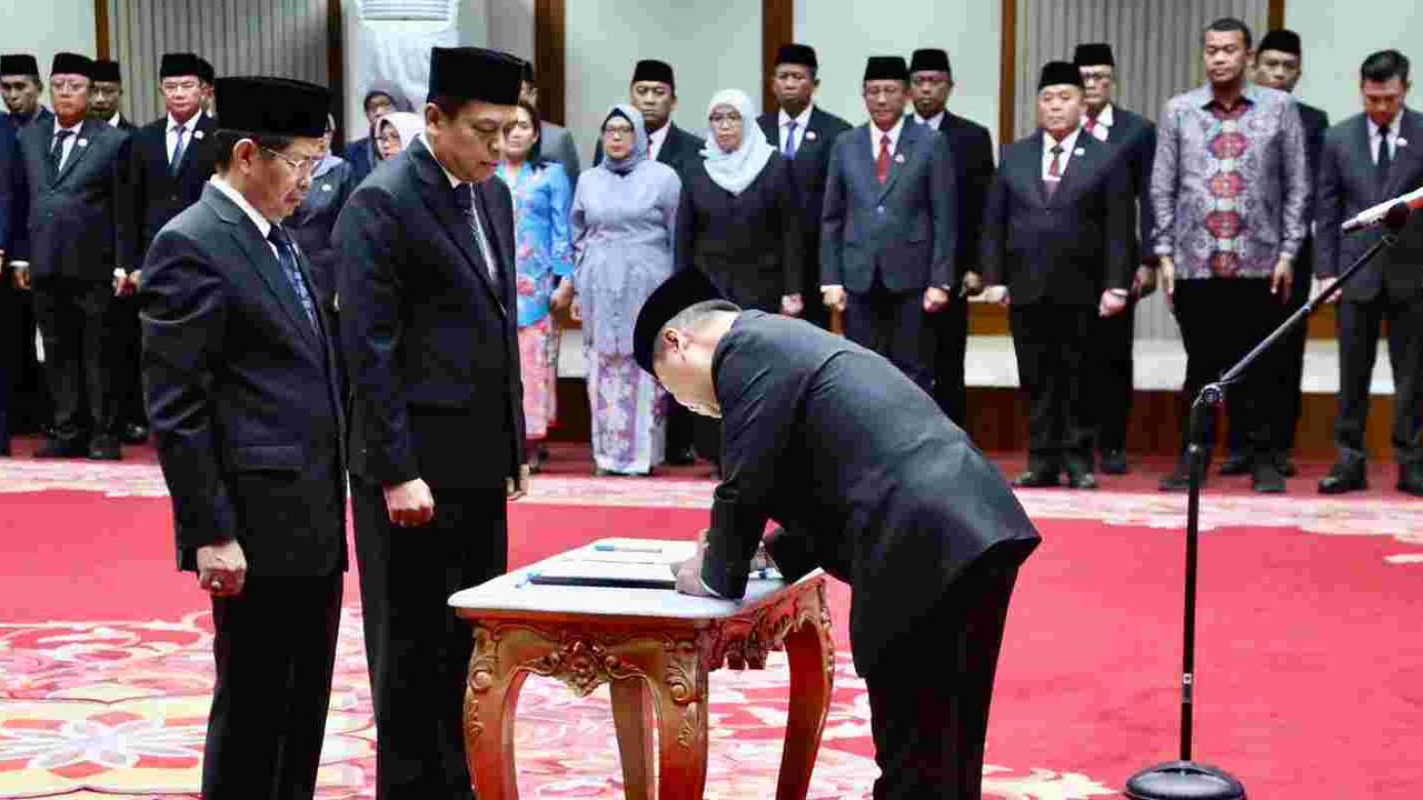 Dicopot Heru Budi, Marullah Matali Kini Kembali Jabat Sekda DKI Jakarta