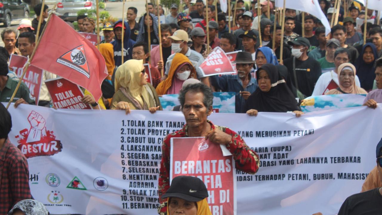 Suara Ironi Petani dari Jambi di Hari Tani: Dikepung Konflik dan Janji Tak Terealisasi