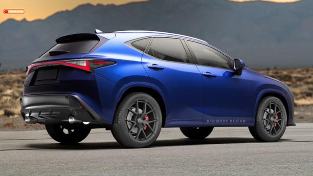Lexus menata ulang lini NX 2026 dengan menghapus varian NX 250 dan menjadikan NX 350 bermesin turbo 2.4 liter sebagai model dasar (YouTube/Digimods Design)
