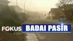 BPBD setempat mengimbau warga untuk mewaspadai kemungkinan datangnya badai pasur susulan.