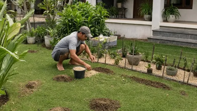 Cara Cepat Mengatasi Halaman yang Sering Digali Hewan (AI Generated)