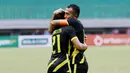 Ahmad Aysar Hadi Mohd Shapri mendapatkan penghargaan Pemain Terbaik Piala AFF U-19 2022. Kapten Malaysia itu terpilih karena menunjukkan penampilan gemilang sepanjang turnamen. (Bola.com/M Iqbal Ichsan)