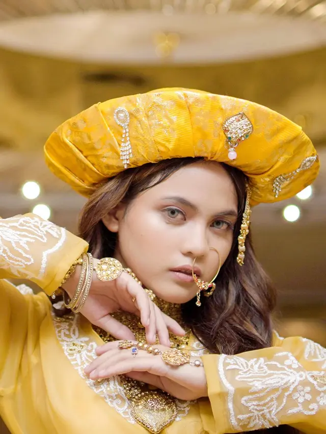 Cover Lagu India, Ini 7 Potret Putri DA Tampil Menawan Bak Seleb Bollywood