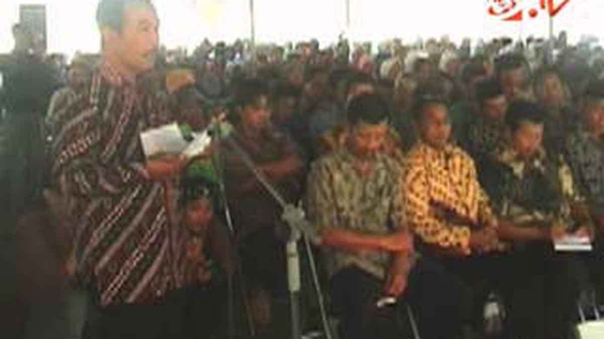 Sri Sultan Temui Korban Merapi News Liputan6