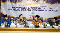 Badan Pengelola Keuangan Haji (BPKH) melakukan serah terima Program Kemaslahatan dengan Majelis Ulama Indonesia (MUI) (Istimewa)