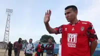 Pemain anyar Malut United FC, Mukhammad Isaev. (Bola.com/Okie Prabhowo)