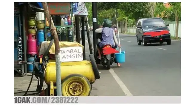 6 Potret Bengkel Tapi Bukan untuk Motor Ini Nyeleneh, Bikin Tepuk Jidat