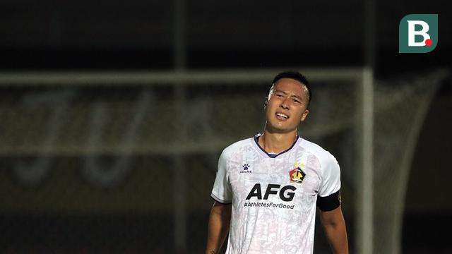 Pemain Persik Kediri Arthur Daniel Irawan