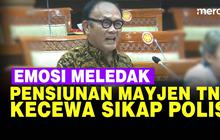 VIDEO: Emosi Pensiunan Mayjen TNI AD Kecewa ke Polisi, Tegas Siap Mati!