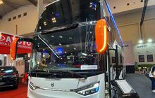 Hai Bus Mania, Ini Bus Mewah Paling Aman ala Karoseri Laksana di GIIAS 2023
