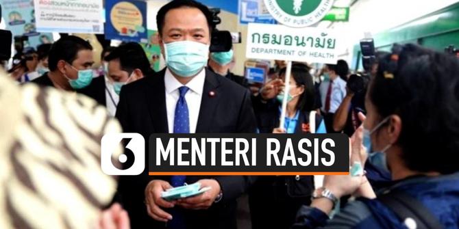 VIDEO: Cuitan Bernada Rasis Menteri Kesehatan Thailand Soal Corona