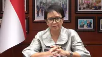 Menlu Retno Marsudi di acara Global Town Hall 2021. Dok: FPCI