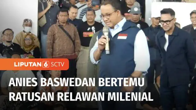 VIDEO Anies Baswedan Dengar Aspirasi Generasi Muda Soal Sulitnya Dapatkan Pekerjaan