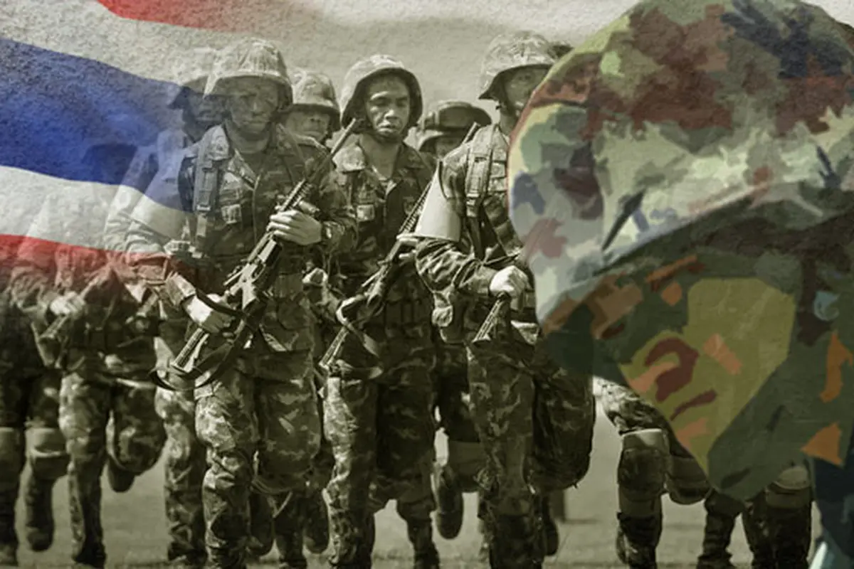 Ilustrasi tentara Thailand