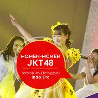 JKT48 menjalani momen-momen yang luar biasa selama bersama Inao Jiro. (Desain: Nurman Abdul Hakim/Bintang.com)
