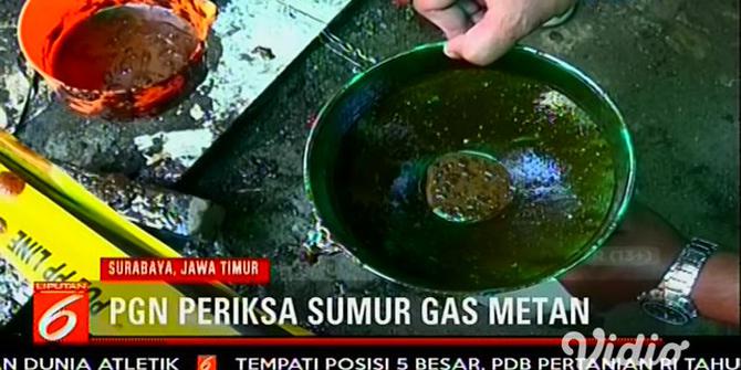 VIDEO: PGN Periksa Kondisi Sumur Gas Metan di Kutisari Surabaya