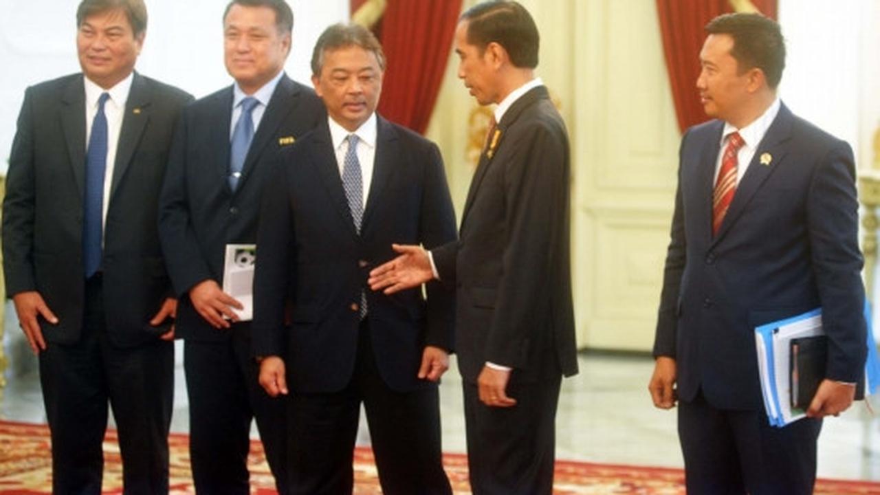 Jokowi bertemu delegasi FIFA & AFC bahas nasib sepakbola Tanah Air