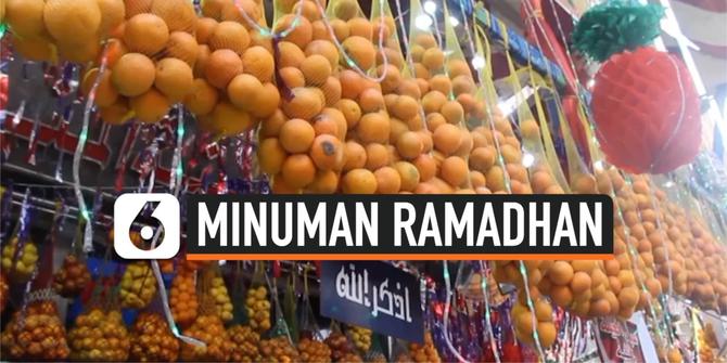 VIDEO: Jus Warna-Warni Jadi Sajian Wajib Keluarga Mesir selama Ramadhan