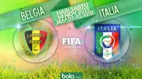 Susunan Pemain Belgia Vs Italia