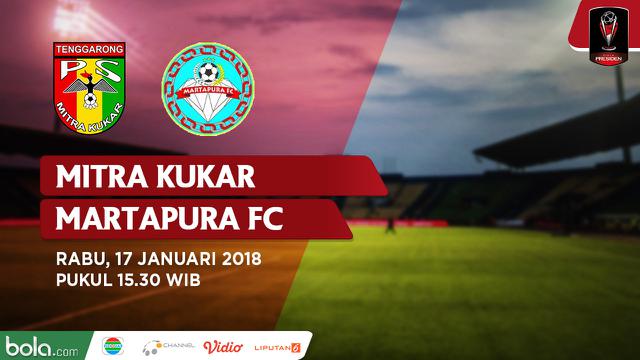 Mitra Kukar Vs Martapura FC
