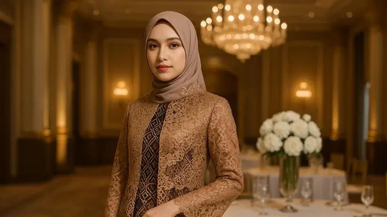 6 Model Gamis Batik Pesta Mewah, Inspirasi untuk Tampil Stylish