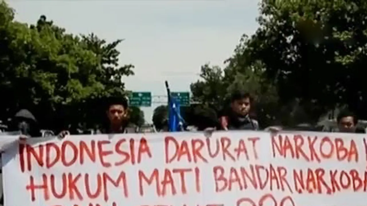 Demo Kasus Narkoba 