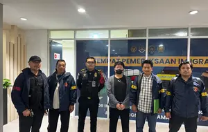 Detik-Detik Bareskrim Tangkap Tersangka Penyelundup HP Ilegal di Soetta