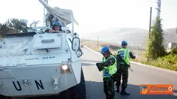 Citizen6, Lebanon: Kegiatan Road Safety Campaign merupakan salah satu tugas dari Kontingen Garuda XXV-D/Unifil ini dipimpin oleh Wadan Satgas POM TNI Mayor Laut (PM) Wahyu Dwi Sulistyo. (Pengirim: Badarudin Bakri)