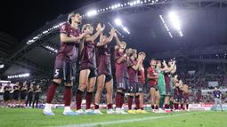 Vissel Kobe sementara menjadi pemuncak klasemen J1 League 2023 dengan koleksi 44 poin, hanya unggul selisih gol dari peringkat kedua, Yokohama Marinos. (J.LEAGUE)