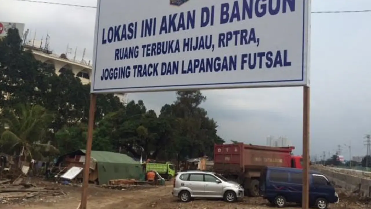 Kalijodo Terus Berbenah Jadi Ruang Terbuka Hijau
