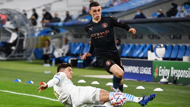Manchester City Pesta Gol ke Gawang Olympique Marseille