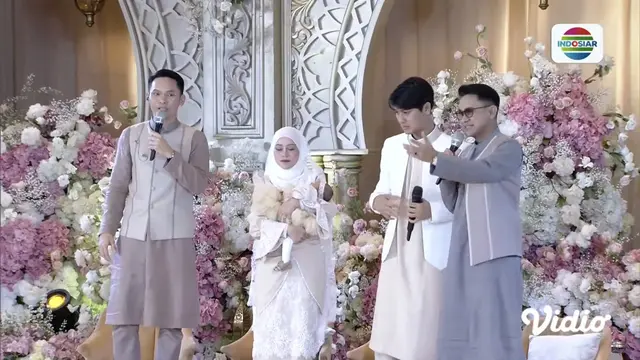 Potret aqiqah anak kedua Rizky Billar dan Lesti Kejora. (credit:youtube.com/@indosiar)