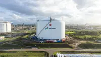 Tangki LNG Arun Siap Beroperasi Usai Revitalisasi Kelar