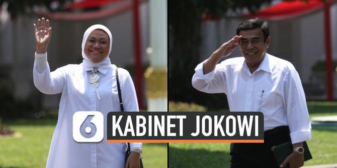 VIDEO: Ida Fauziyah dan Fachrul Razi Sambangi Istana Jelang Pengumuman Menteri Jokowi