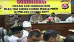 Sejumlah tokoh masyarakat, ulama, kyai, hingga anak anak sekolah turut hadir pada acara ini.