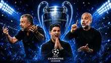 7 Pelatih Terbaik di Pentas Liga Champions: Mikel Arteta di Ambang Sejarah. (Foto AP/AFP, graphic chatgpt)